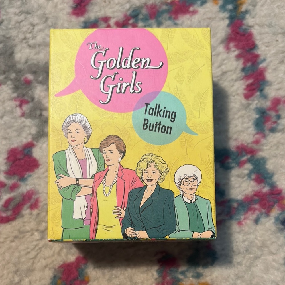 Golden Girls Talking Button Box
